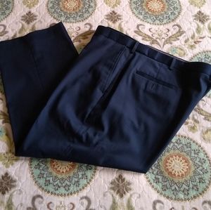 Haggar Navy Blue Dress Pants, Size 42 x 29